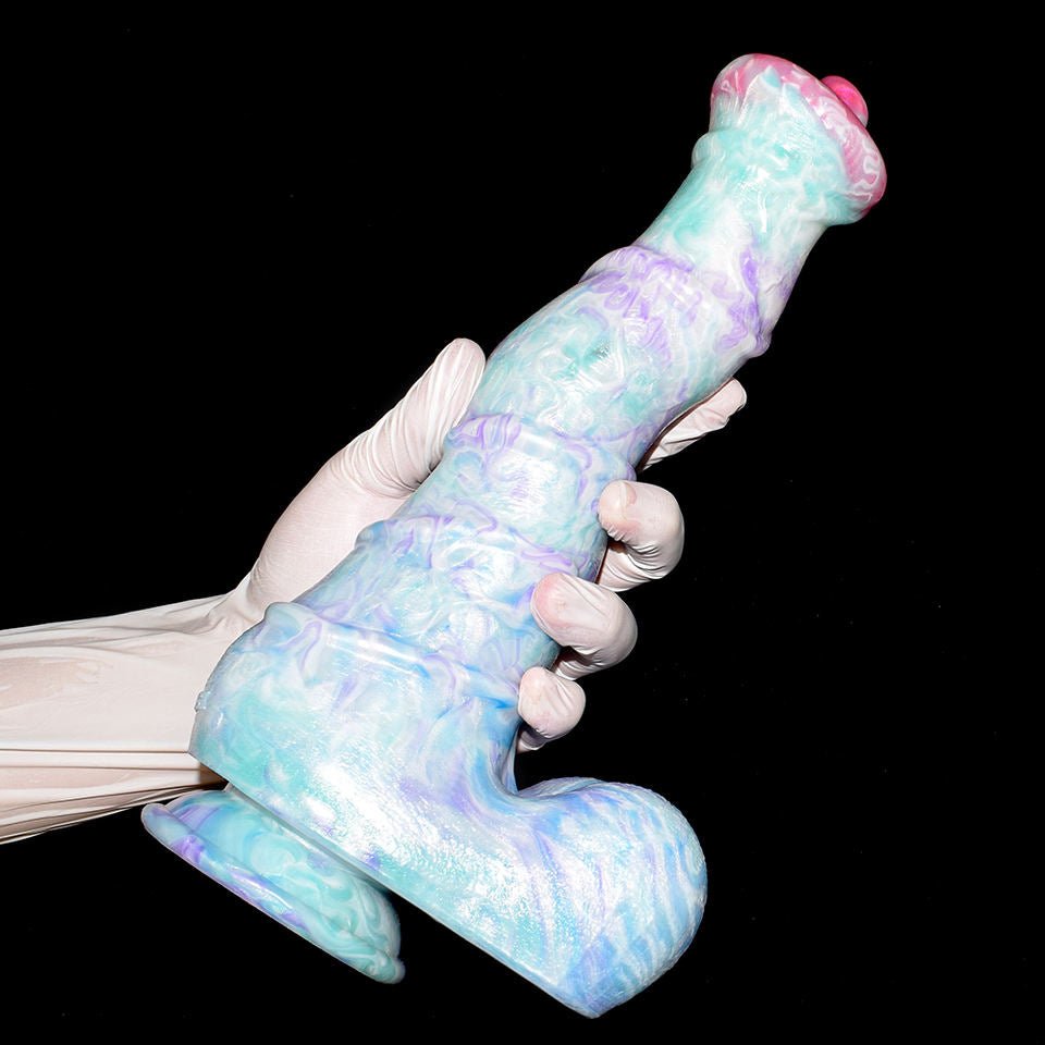 🐴 Nebulisk 11.2 - Inch Curved Horse Dildo with Suction - BeastGasm